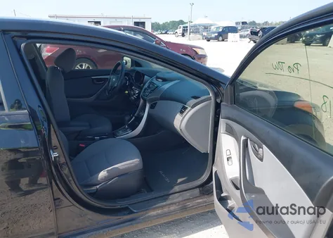 2013 Hyundai Elantra Gls из США, поврежденный, VIN 5NPDH4AE7DH235533